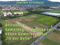 Attraktive Gewerbegrundstücke im neuen Gewerbegebiet „In der Delle“