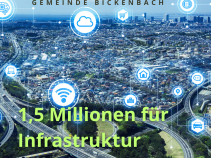 1,5 Millionen für Infrastruktur