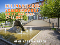 Kulinarischer Sommermarkt am 12. Mai 2026