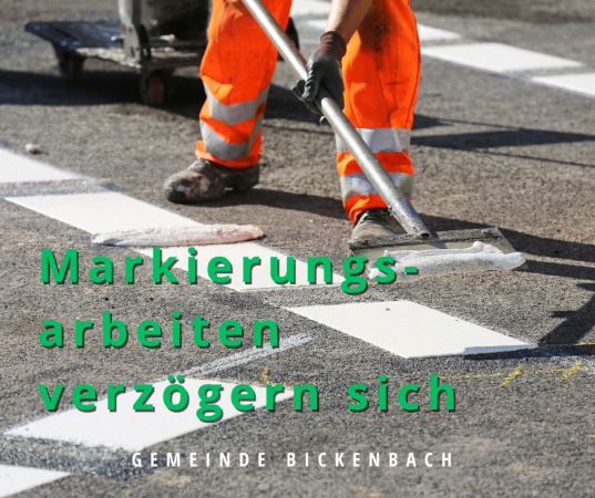 Markierungsarbeiten