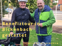 Außergewöhnliche Spendenfahrt startet in Bickenbach
