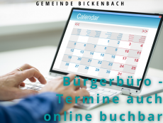 Bickenbach bietet neues Terminvergabesystem an 