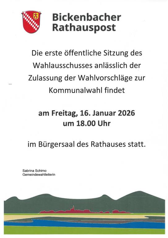 KOMMUNALWAHL 2026