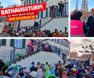🎉 Rathaussturm der Bickenbacher Grundschule 🎉