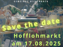 Hofflohmarkt am 17.08.2025