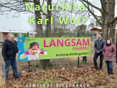 Verkehrliche Maßnahmen im Bereich der Naturkita „Karl Wolf“