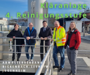 Regierungspräsident besucht Kläranlage in Bickenbach