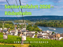 Seniorenausflug 2026: Rüdesheim am 22.09.2026