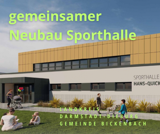 Neue Zweifelderhalle kommt ...