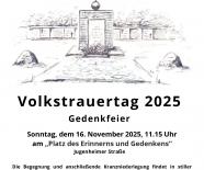 Volkstrauertag 16. November 2025