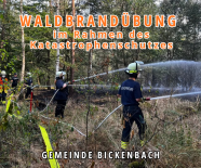 Vollsperrung L3303 aufgrund einer Waldbrandübung am Sa., den 18.04.2026
