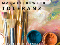 Bickenbach ist bunt – Malwettbewerb für Toleranz und Vielfalt für alle von 6 – 18 Jahren